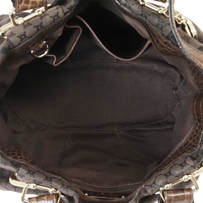 Celine Pillow Small Bag Shoulder Tote Brown