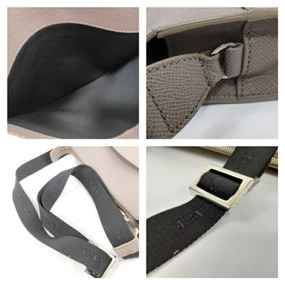 Bvlgari Bulgari Shoulder Bag Man 37629 Greige Leather