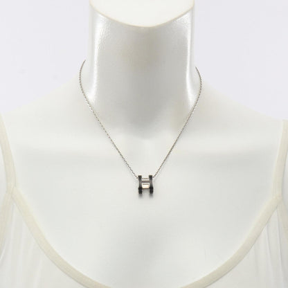 Hermes Herms Pop H Necklace In Stainless Steel For Women