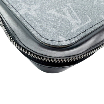 Louis Vuitton Monogram Eclipse Zippy Xl Round Long Wallet