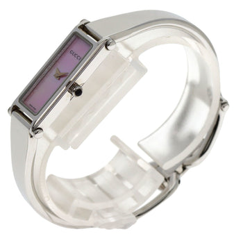 Gucci 1500L Square Face Watch Stainless Steel Ss