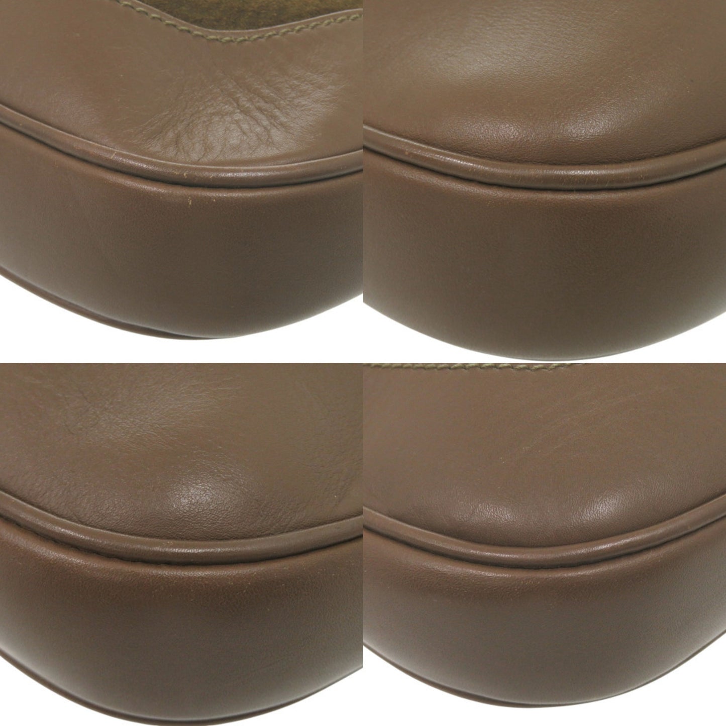 Like New Gucci Vault Vintage Jackie Suede Leather Brown