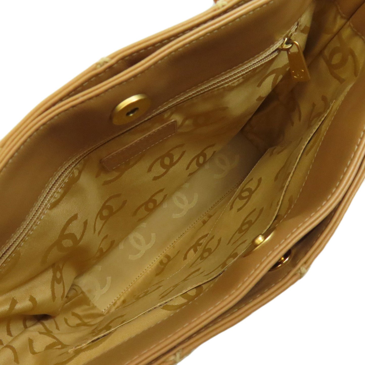 Chanel A18126 Wild Stitch Gold Hardware Handbag Calfskin