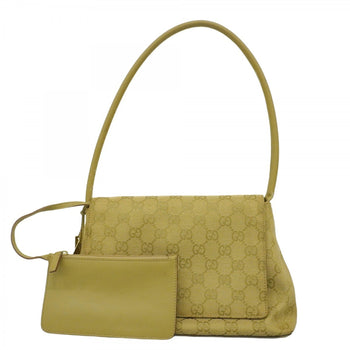 Gucci Gg Canvas Shoulder Bag 90646 Beige