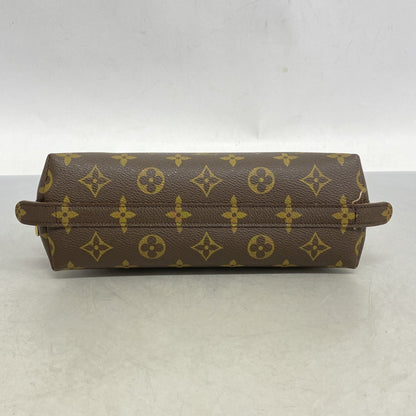 Louis Vuitton Monogram Trousse De Mironde Pouch M47520 Brown