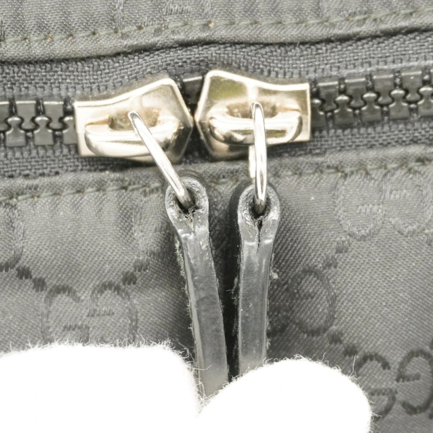 Gucci Gg Nylon Waist Bag 449182 Black