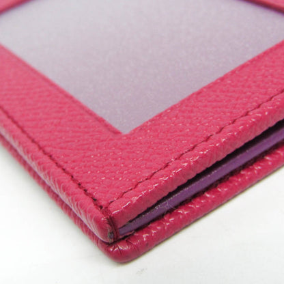 Bvlgari Bvlgari Bvlgari 287264 Leather Card Case Pink