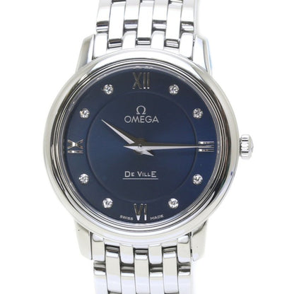 Omega De Ville Prestige 424.10.27.60.53.001 8P Diamond Stainless Steel