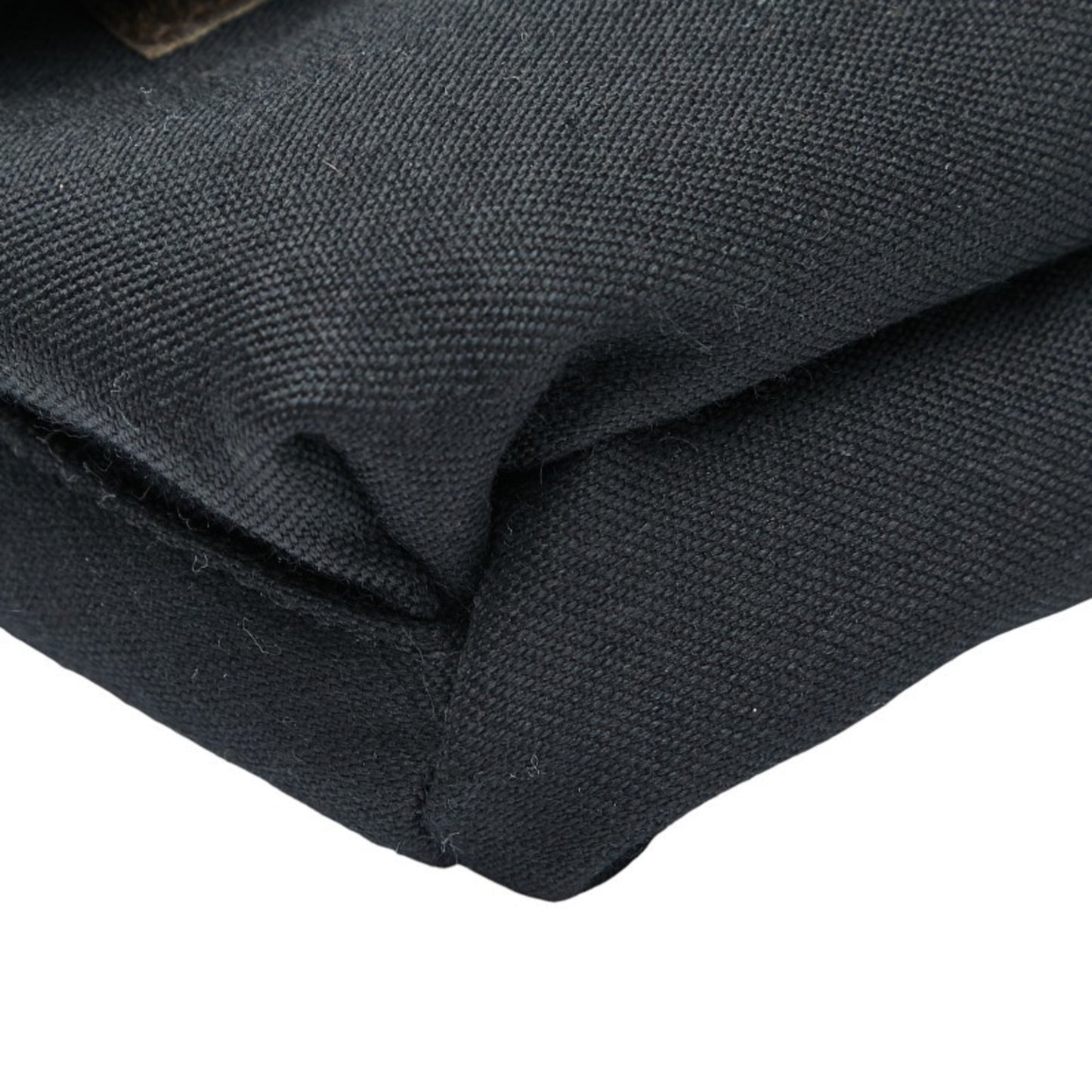 Fendi Zucca Body Bag 7Va149 Black Canvas