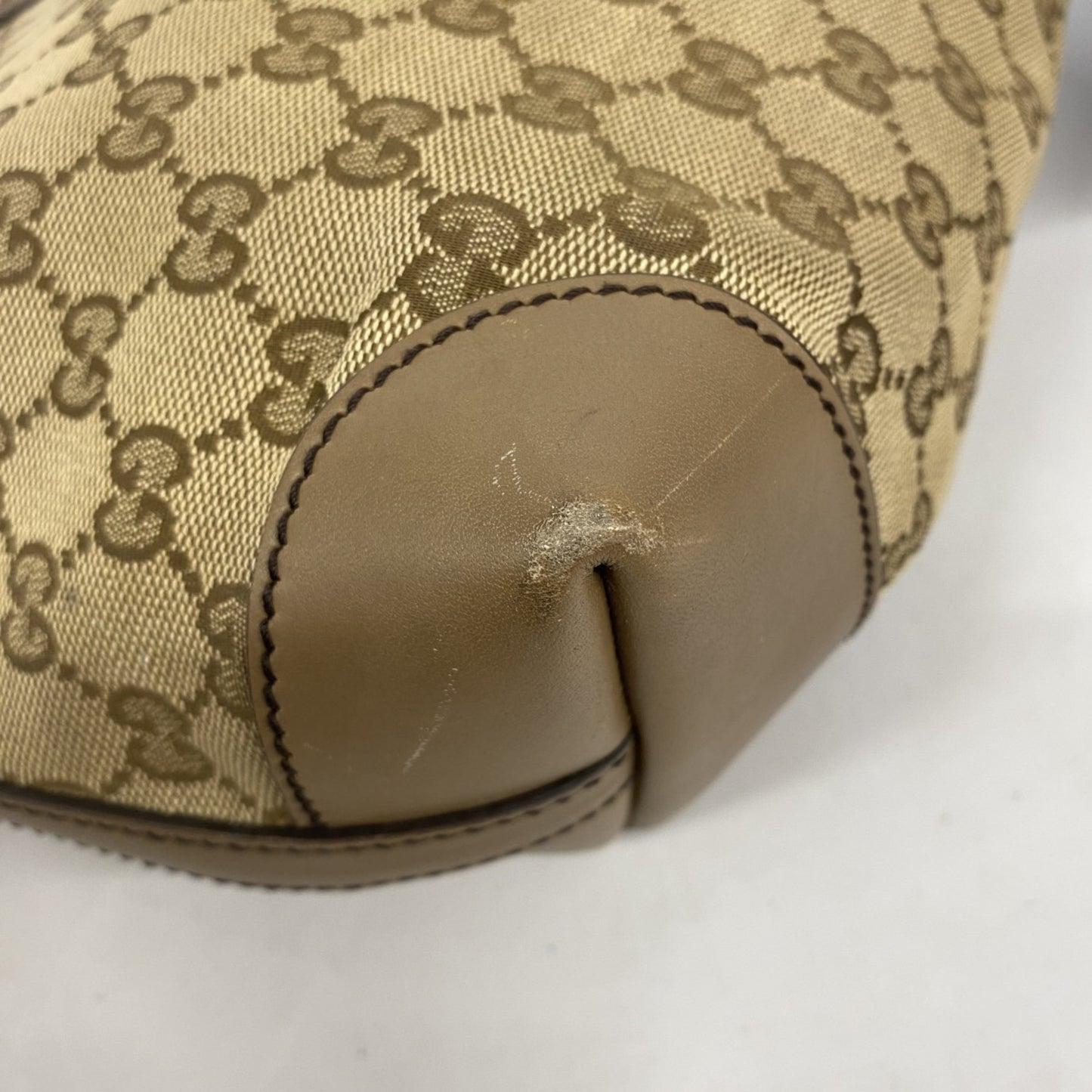 Gucci Gg Canvas Tote Bag 269878 Brown