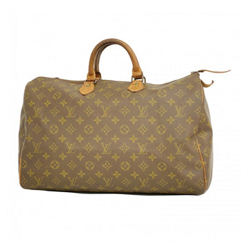 Louis Vuitton Monogram Speedy 40 Handbag M41106 Brown