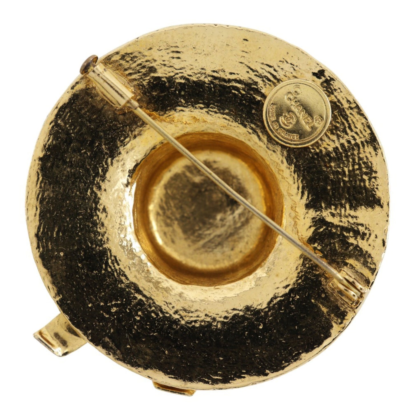 Chanel Straw Hat Brooch