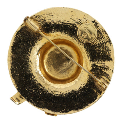 Chanel Straw Hat Brooch