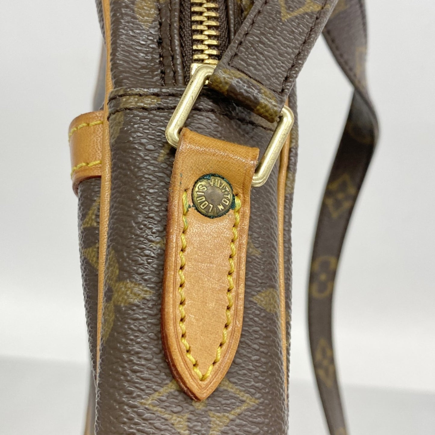 Louis Vuitton Monogram Danube Shoulder Bag M45266 Brown