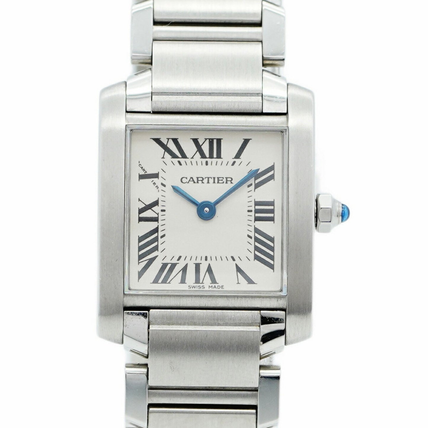 Cartier Tank Franaise Sm W51008Q3 Ivory Dial