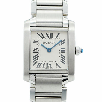 Cartier Tank Franaise Sm W51008Q3 Ivory Dial