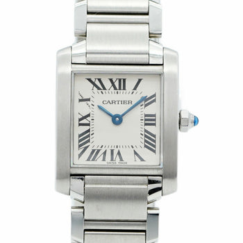 Cartier Tank Franaise Sm W51008Q3 Ivory Dial