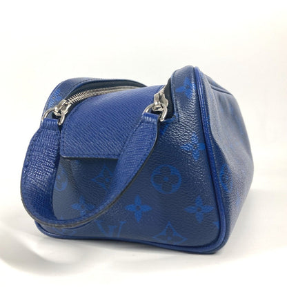 Louis Vuitton M30849 Taiga Rama Dopp Kit Pouch Handbag Clutch Bag Second Leather Monogram Canvas