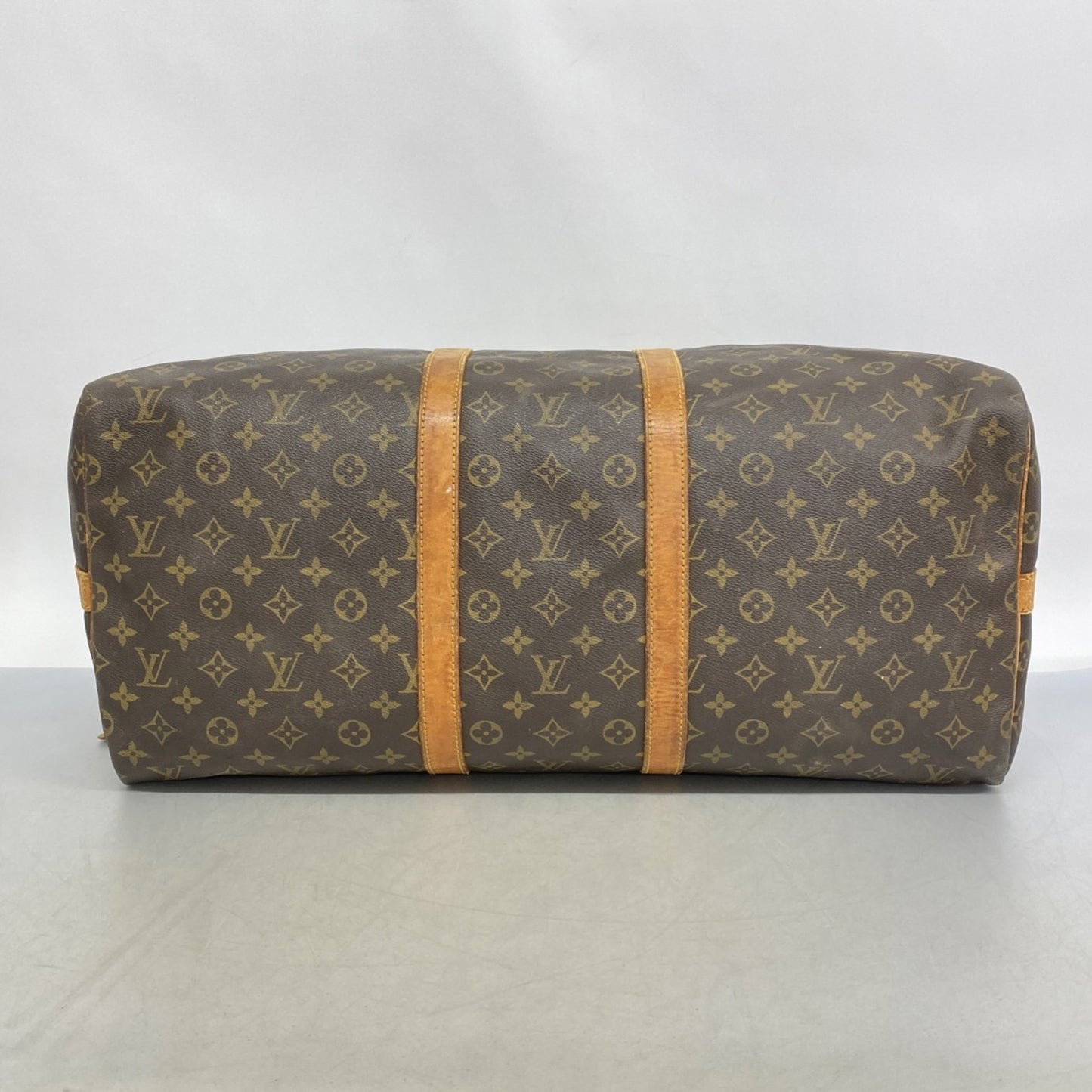 Louis Vuitton Monogram Keepall Bandouliere 55 Boston Bag M41414 Brown