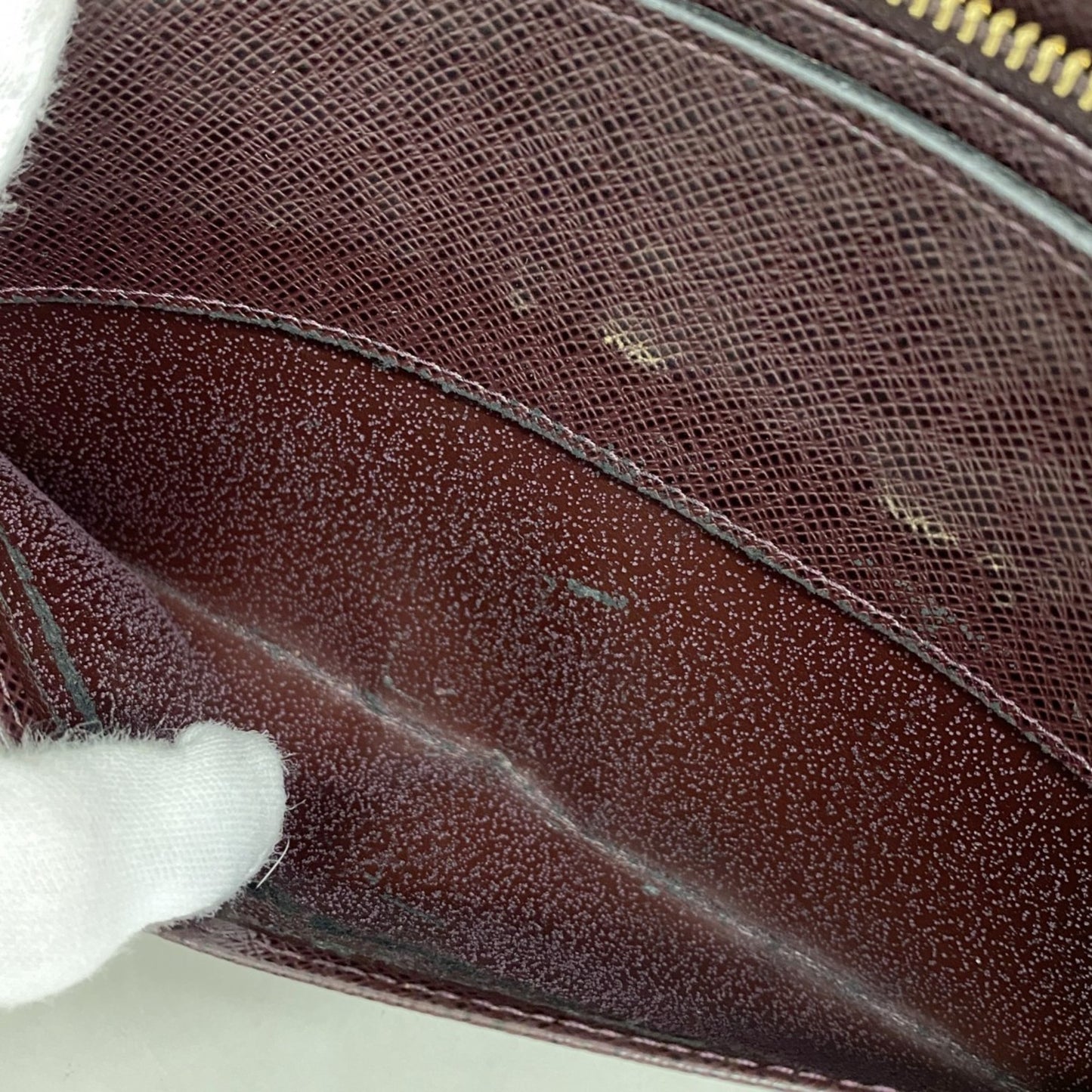 Louis Vuitton Taiga Baikal Clutch Bag M30186 Acajou