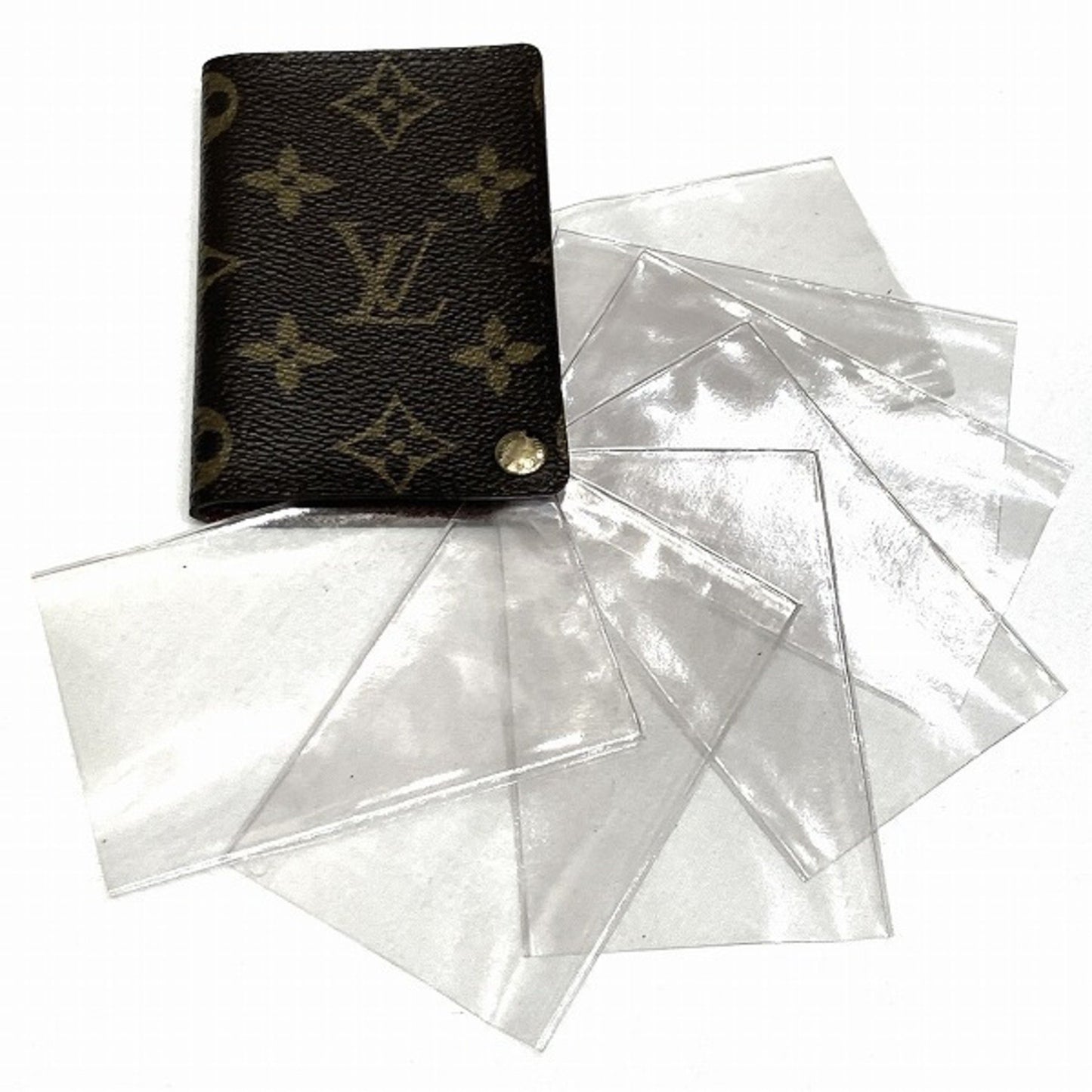 Louis Vuitton Monogram Porte Carte Credit Pression M60937 Accessories Business Card Holders/Card