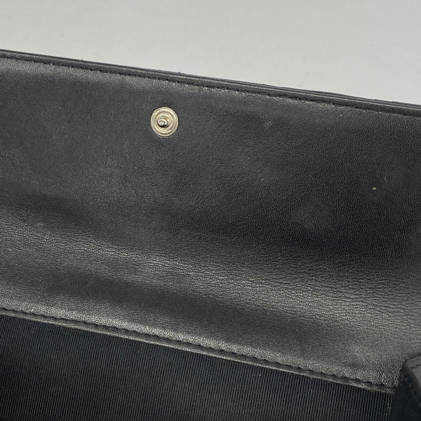 Chanel Matelasse Patent Leather Long Wallet