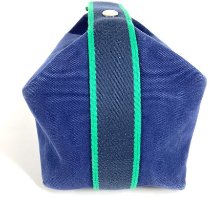 Hermes Brid A Black Gm Pouch Vanity Bag With H Logo