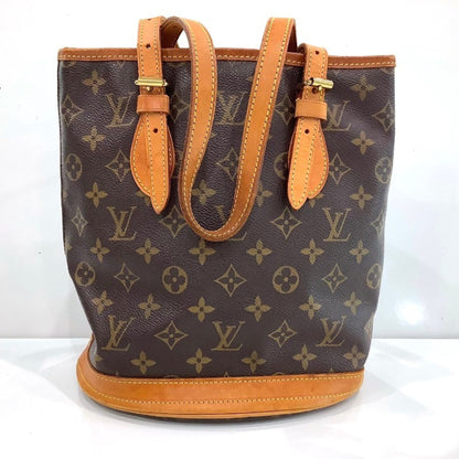 Louis Vuitton Louis Vuitton Monogram Bucket Pm M42238 Tote Handbag Ja-24558
