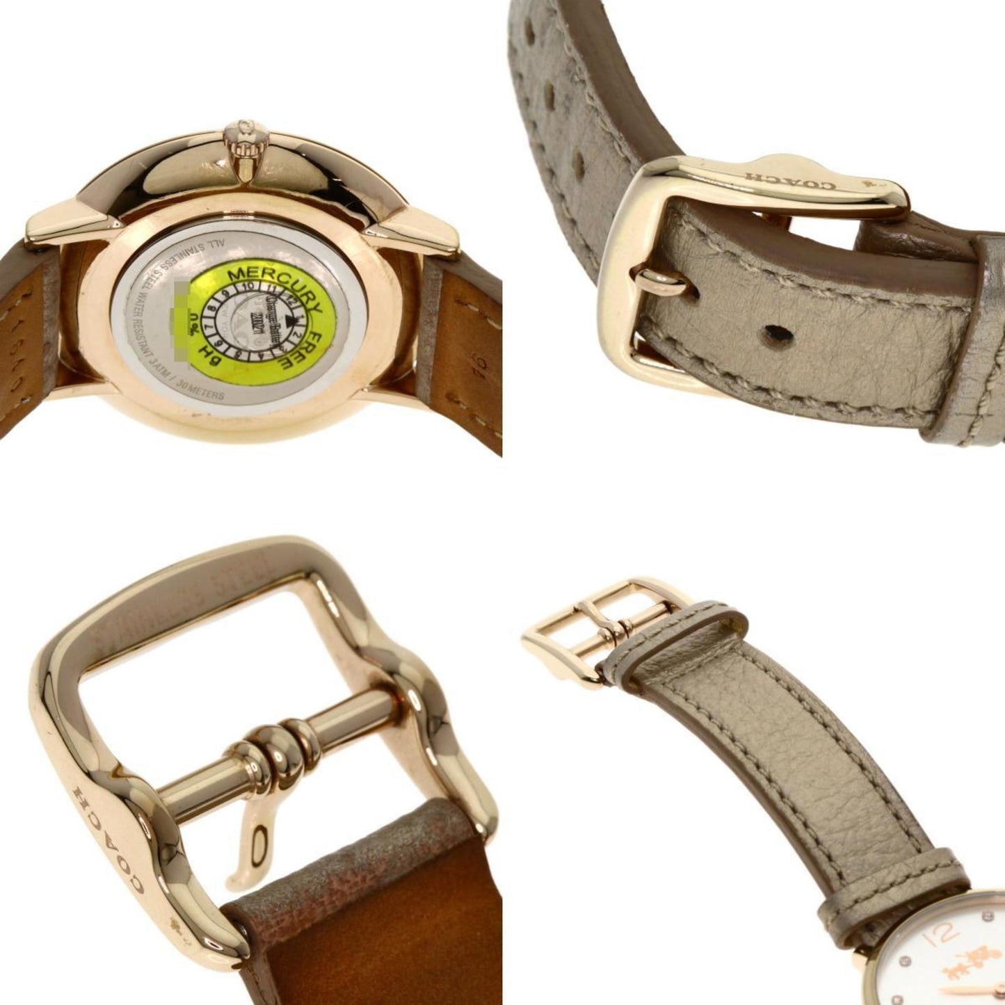 Coach Ca.110.7.34.1354 Gp/Leather