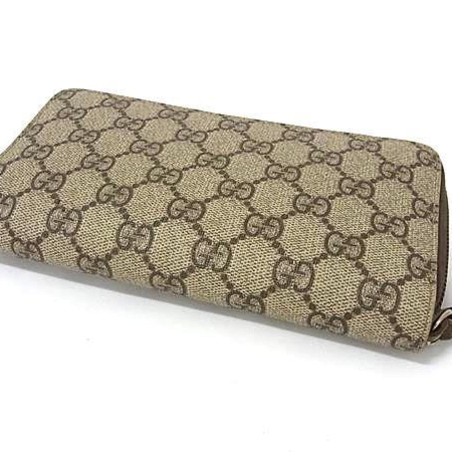 Gucci Neo Zip-Around Wallet 473953 In Beige