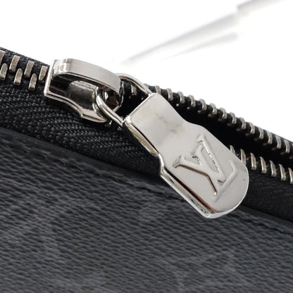 Louis Vuitton Louis Vuitton Long Wallet M11611 Zippy Horizontal Monogram Eclipse Noir 181288