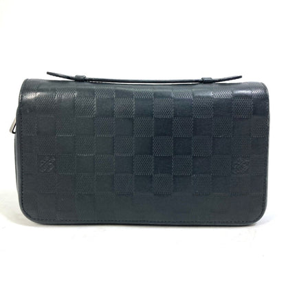 Louis Vuitton N61254 Damier Infini Zippy Xl Clutch Bag Long Wallet Leather