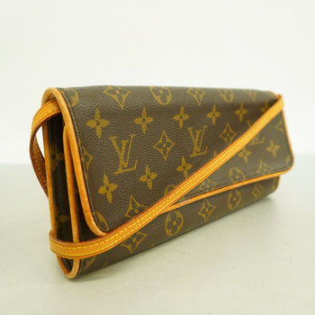 Louis Vuitton Monogram Pochette Twin Gm Shoulder Bag M51852 Brown
