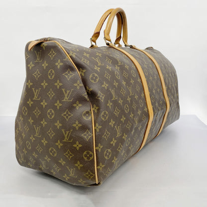 Louis Vuitton Monogram Keepall 60 Boston Bag M41422 Brown
