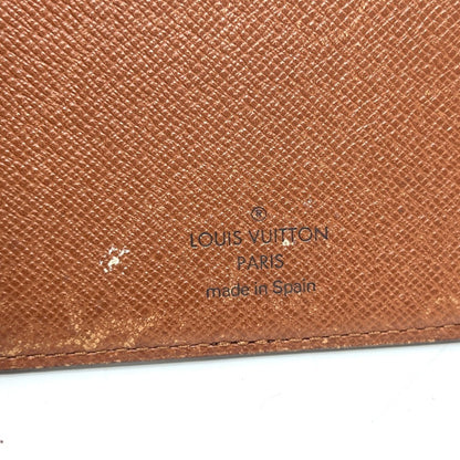 Louis Vuitton M60879 Porte-Bie Carte Credit Bifold Wallet In Monogram Canvas