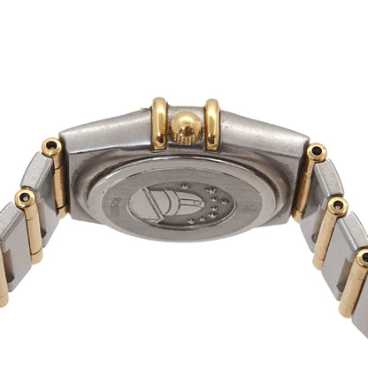 Omega Constellation Mini Two-Tone 1262 75 Women'S Watch With 12 Diamonds