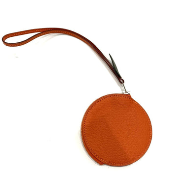 Leather Hermes Coin Purse/ Coin Case Chevre