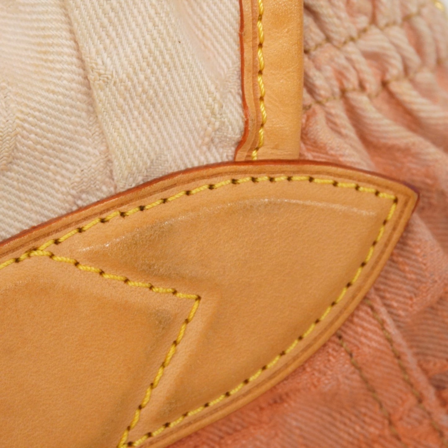 Louis Vuitton Monogram Denim Sunrise Shoulder Bag M93190 Orange