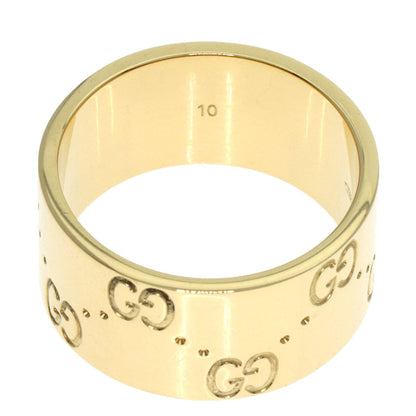 Gucci Icon Wide #10 Ring In 18K Yellow Gold