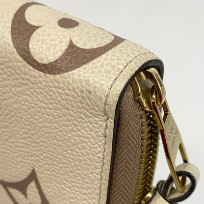 Louis Vuitton Monogram Empreinte Two-Tone Zippy Wallet M80116 Crme Bois De Rose
