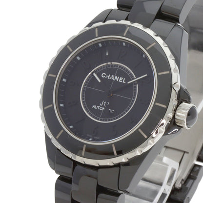 Chanel H3829 J12 38Mm Intense Black Ceramic Watch