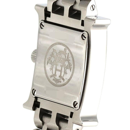 Hermes H Watch Hh1.110 Ss Quartz Wristwatch