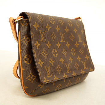 Louis Vuitton Monogram Musette Tango Short Strap Shoulder Bag M51257 Brown