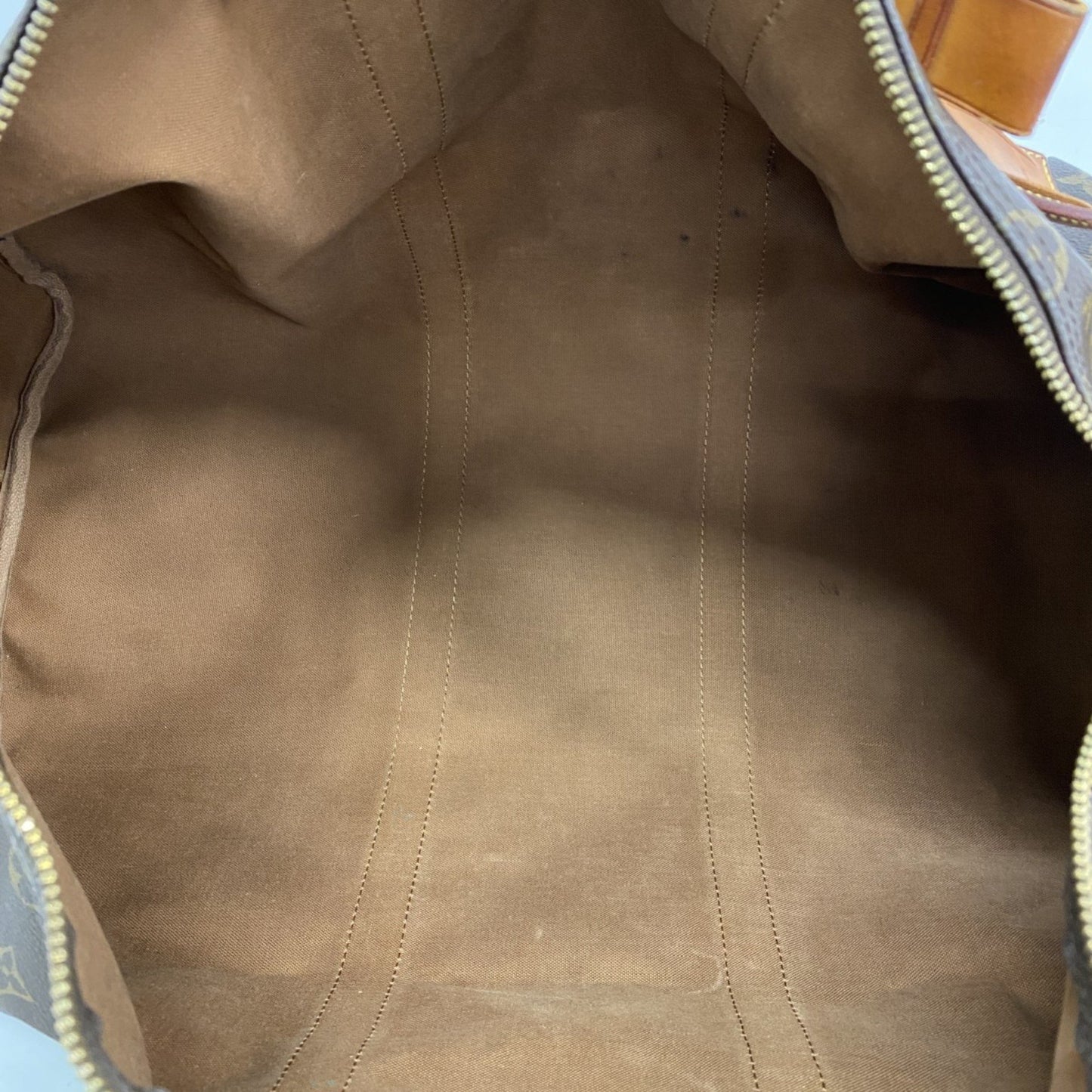 Louis Vuitton Monogram Keepall Bandouliere 50 Boston Bag M41416 Brown