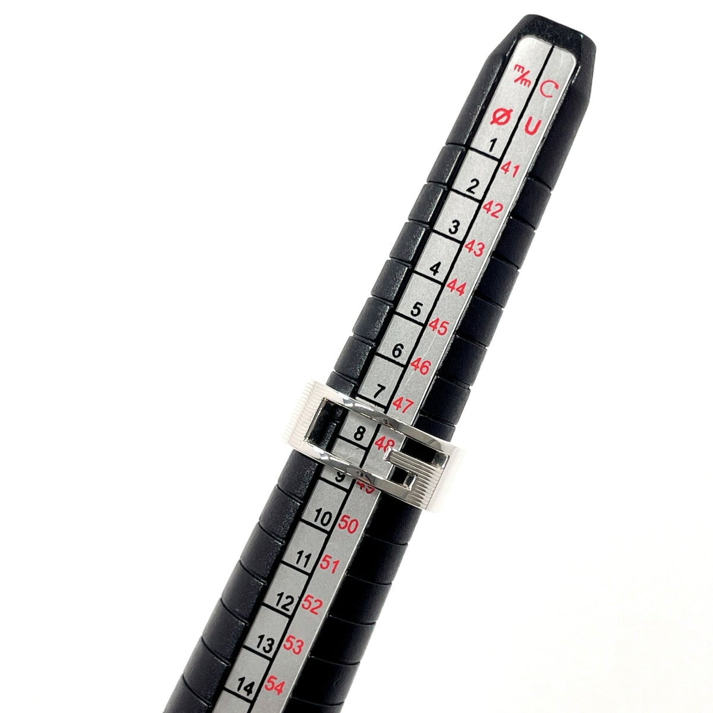 Gucci Branded Cutout G Ring