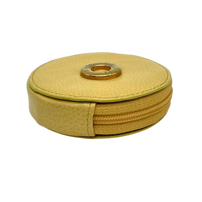 Celine Round Circle Logo Wallet/Coin Case