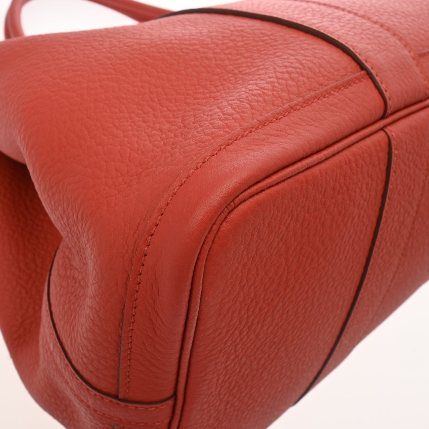 Hermes Garden Party Pm Rouge Duchesse Handbag