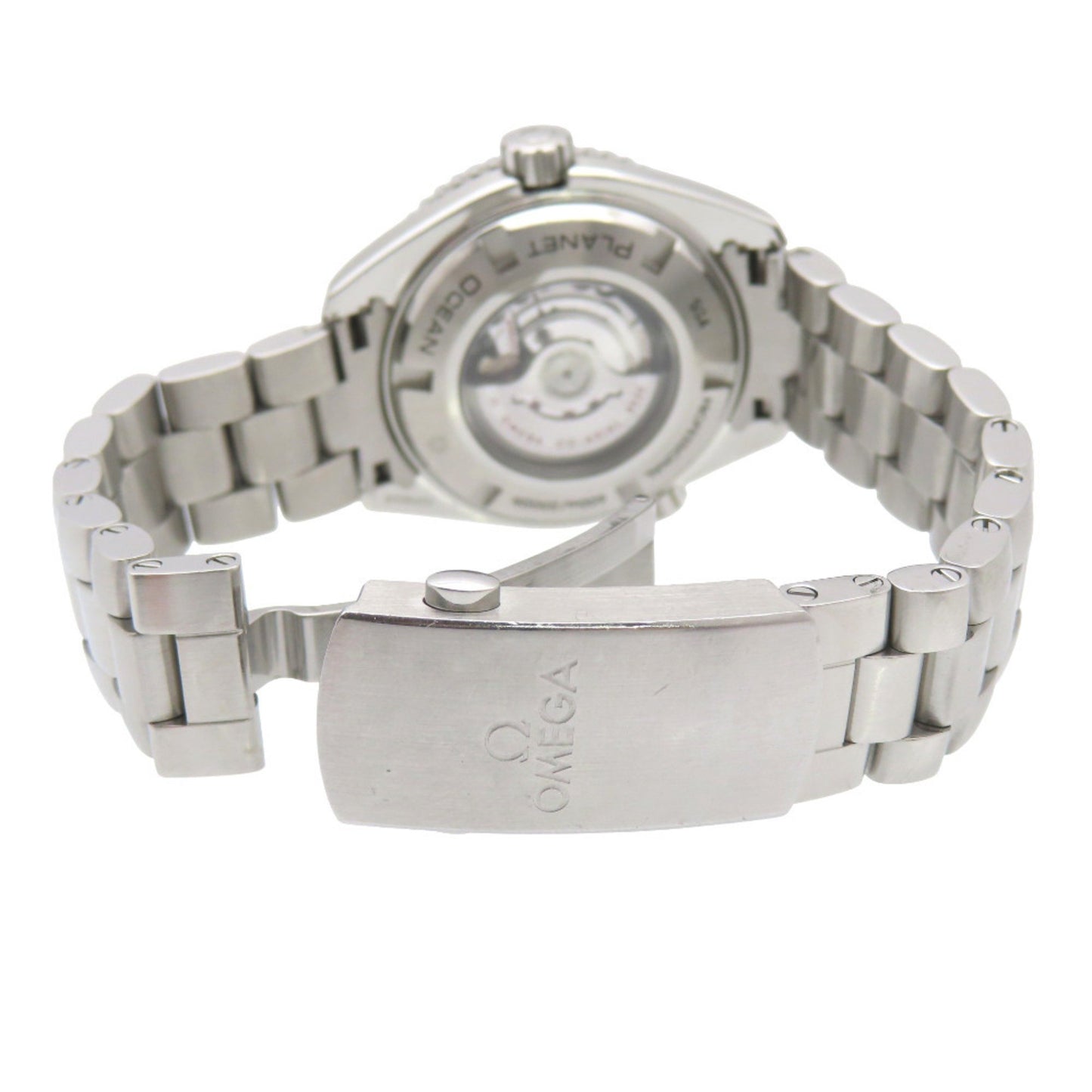 Omega Seamaster Planet Ocean 232.30.38.20.01.002 Automatic Watch Stainless Steel Black Dial 0965