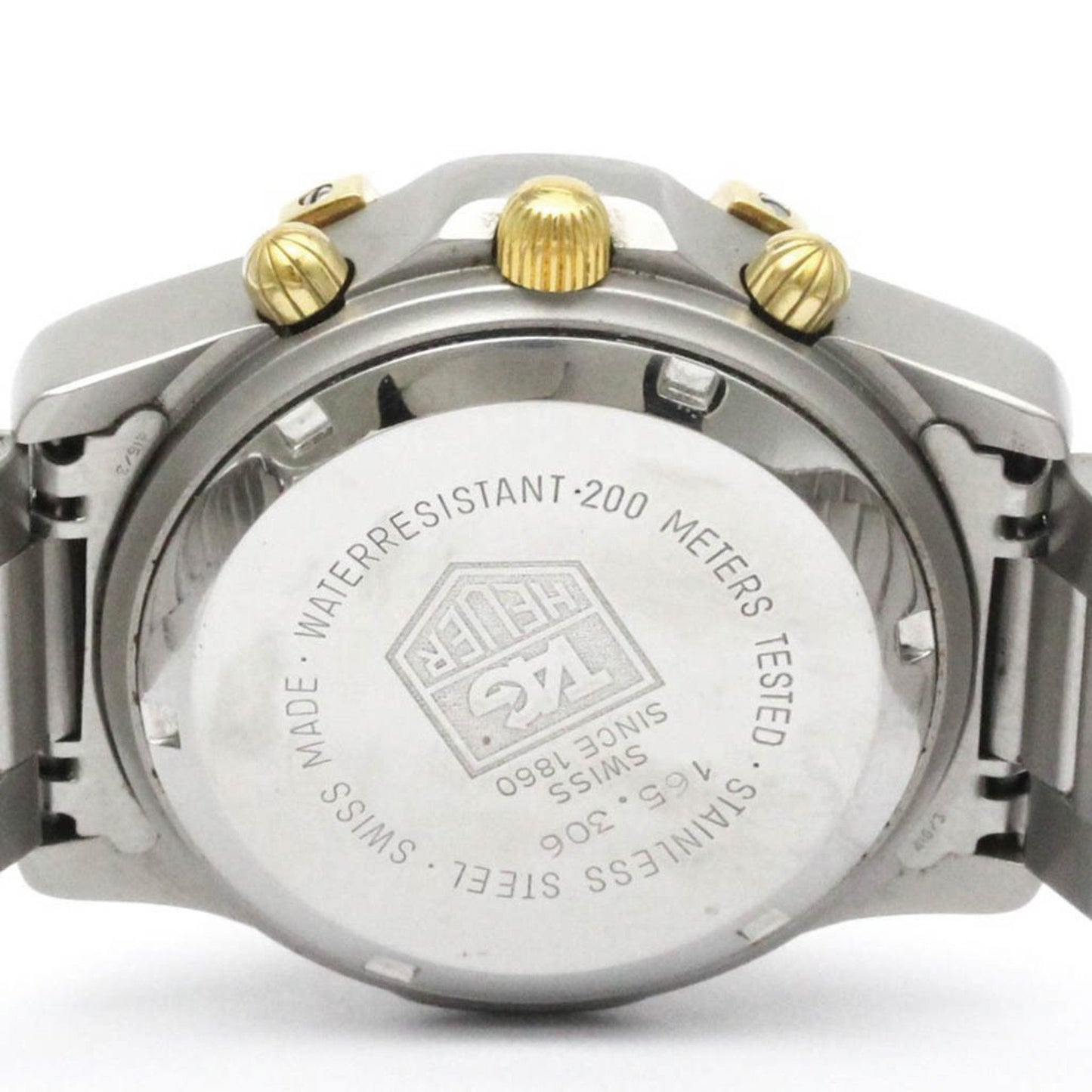 Tag Heuer 2000 Chronograph Gold Plated Steel Automatic