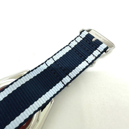 Seiko 4R36-15A0 5 Super Cub Automatic Day-Date Watch With Stainless Steel/Nylon Strap
